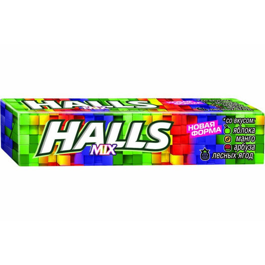 HALLS MIX MEYVƏLİ ŞƏKƏR 25 QR