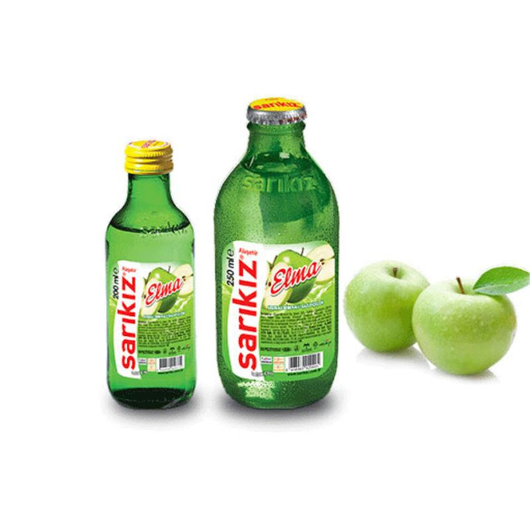 SARIKIZ MİNERAL SU 200 ML ALMALI ŞÜŞƏ