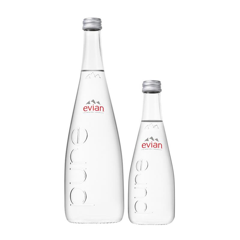 EVİAN QAZSIZ SU 0.75L ŞÜŞƏ