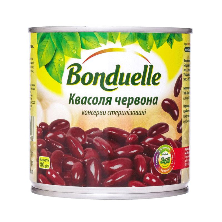 BONDUELLE QIRMIZI LOBYA 425 ML TƏNƏKƏ