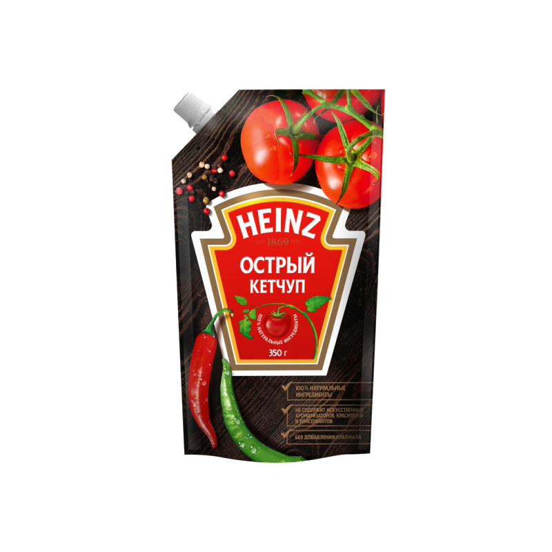 HEİNZ KETÇUP ACILI 320 GR PAKET