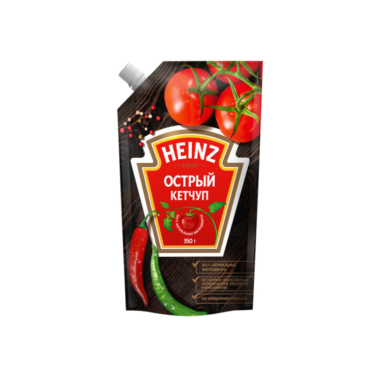 HEİNZ KETÇUP ACILI 320 GR PAKET