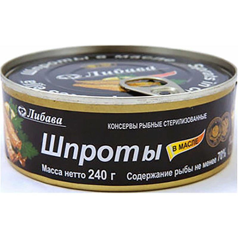 LIBAVA ŞPROT YAĞDA 240 QR