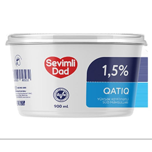SEVIMLI DAD QATIQ 1,5% 900 GR