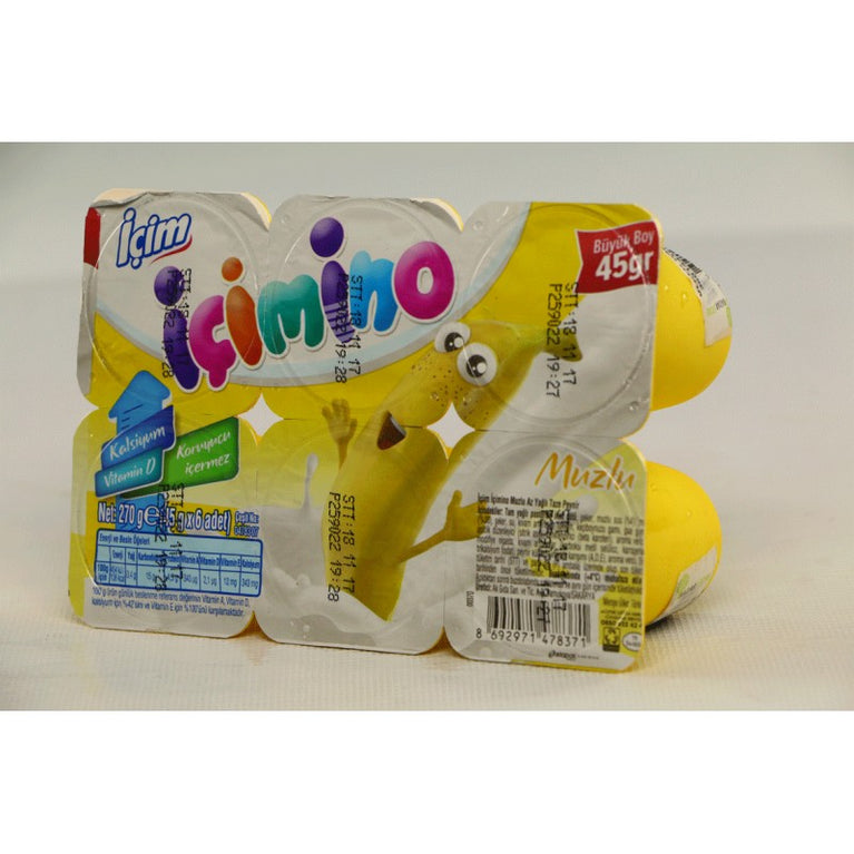 ULKER ICIM YOQURT 6X45 GR BANAN