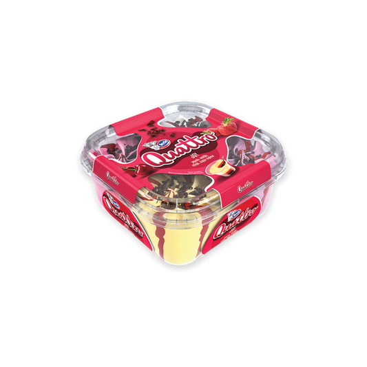 LEDO QUATTRO QİLƏMEYVƏ,VANİL,VİŞNƏ,ÇİYƏL