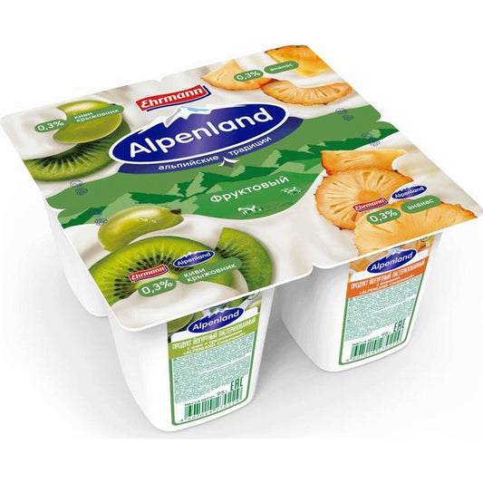 ALPENLAND ALPIY  YOQURT ANANAS 95 QR