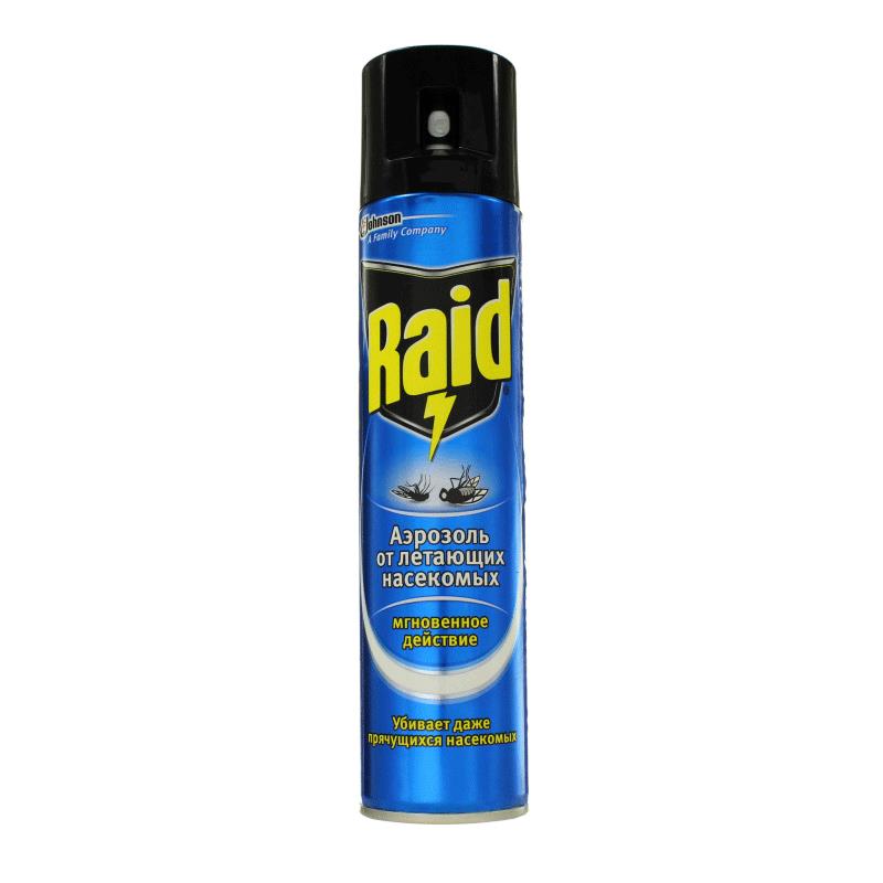 RAİD HƏŞƏRATLARA QARŞI SPREY 300 ML