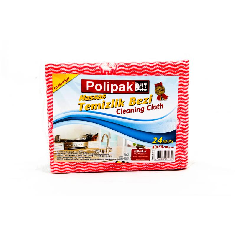 POLIPAK TƏMİZLIK BEZİ 24 ƏDƏD