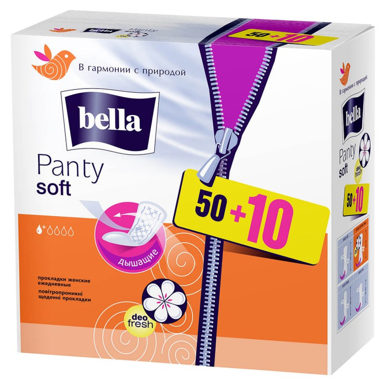 BELLA PANTY SOFT  DEO FRESH 60 ƏDƏDLİ