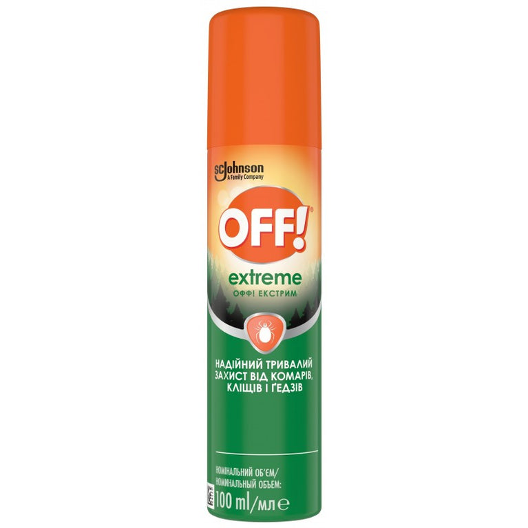 OFF AĞCAQANADA QARŞI SPREY 100 ML EKSTRİ