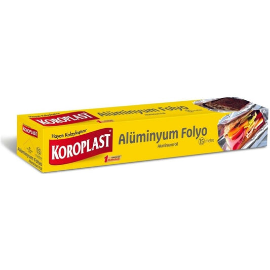 KOROPLAST ALUMİNİUM FOLYO 15 M