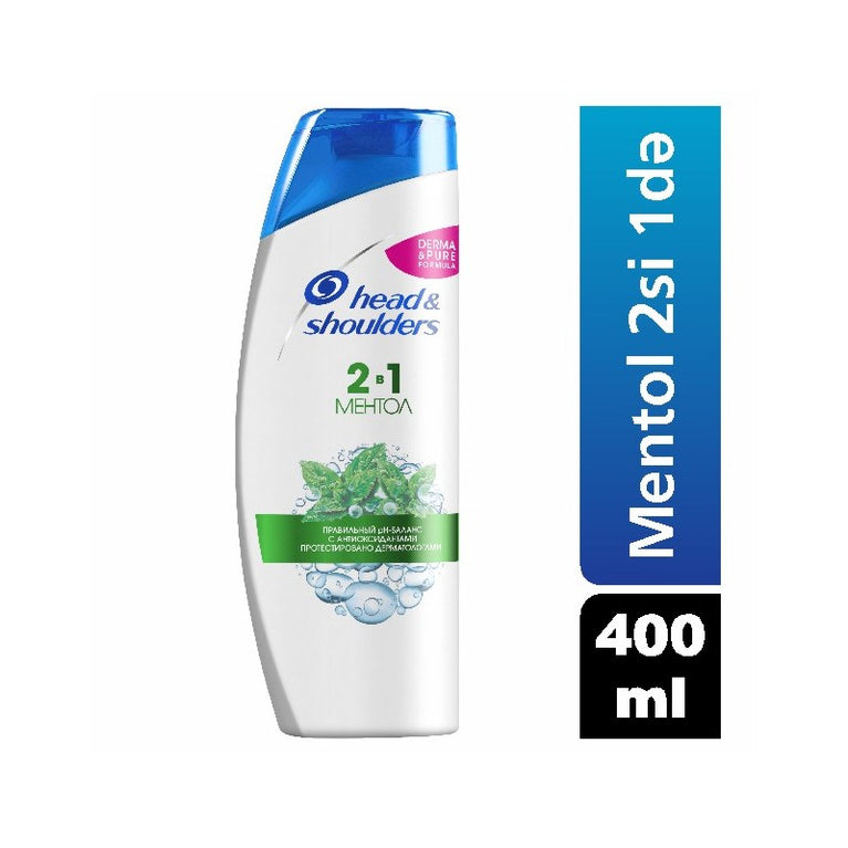 HEAD & SHOULDERS ŞAMPUN MENTOL 400ML