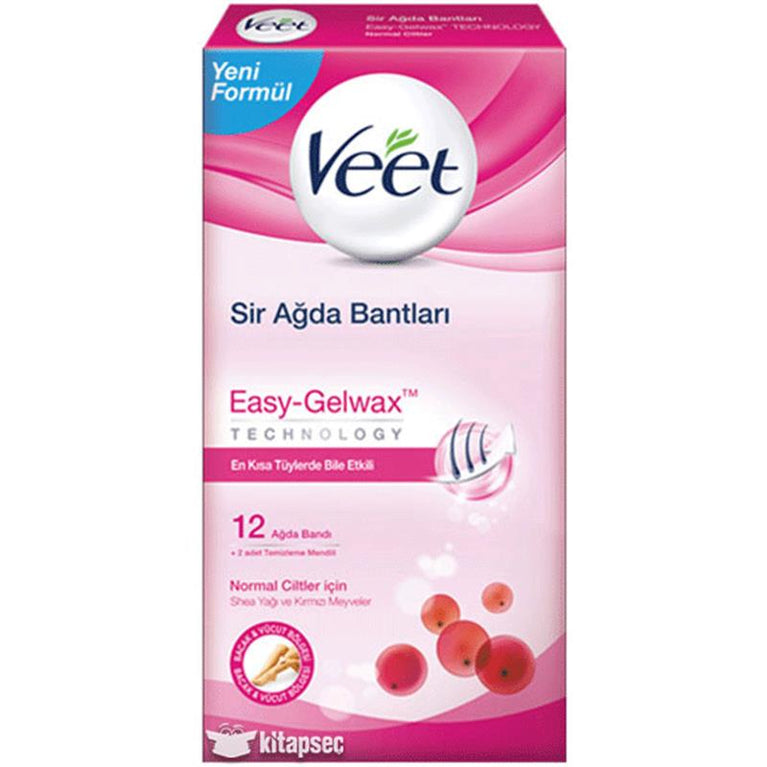 VEET JUİCY GOLD WAX STRIPS 12 Lİ NORMAL