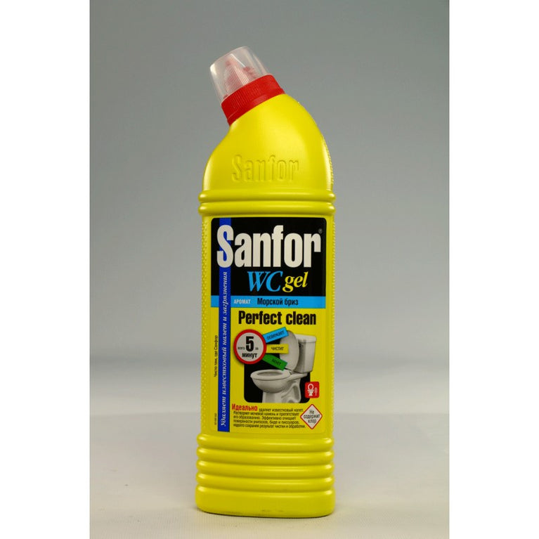 SANFOR WC TƏMİZ GEL 750 ML DƏNİZ MEHI ST