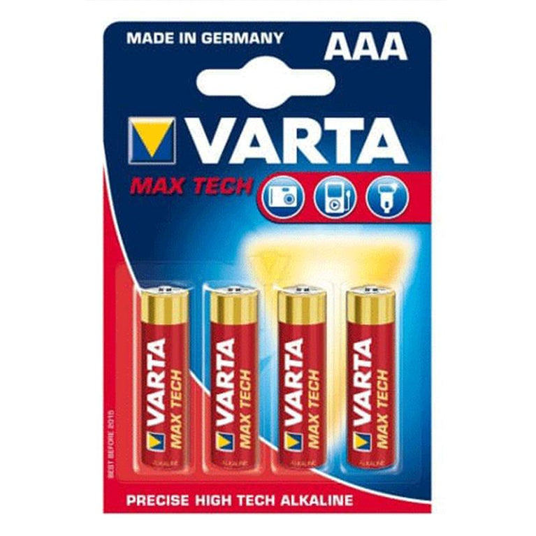 VARTA MAX TECH AAA 4 ƏDƏD (BATAREYA)