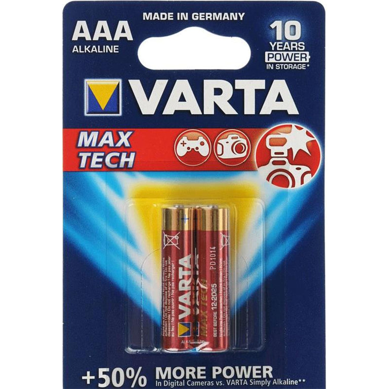 VARTA MAX TECH AAA 2 ƏDƏD (BATAREYA)
