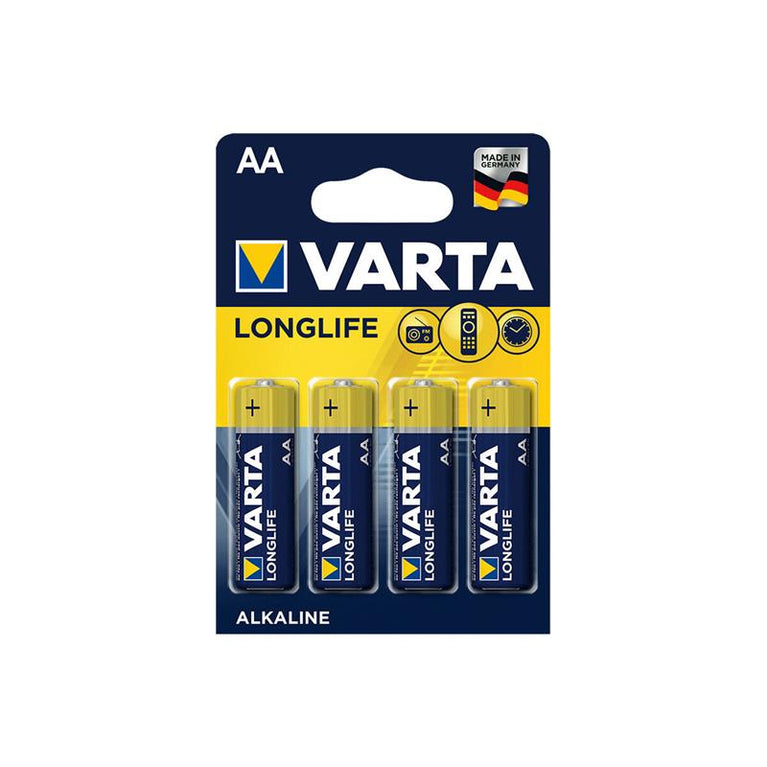 VARTA LONLİFE EXTRA AA 4 ƏDƏD (BATAREYA)