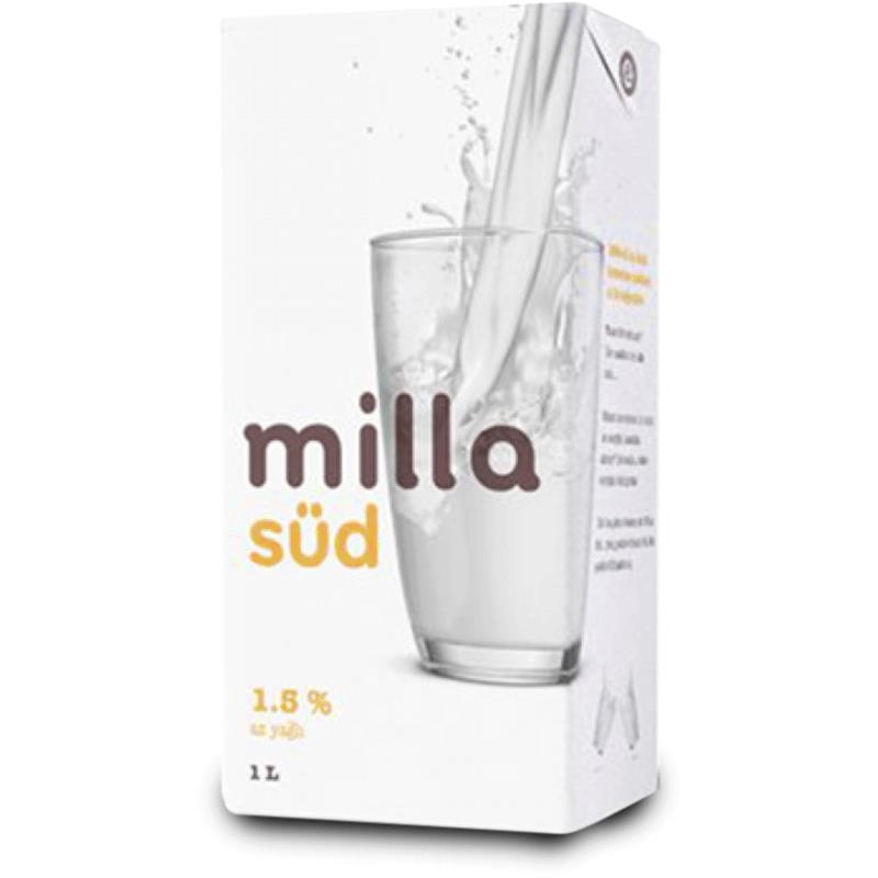 MİLLA SÜD AZ YAĞLI 1,5% 1 LT