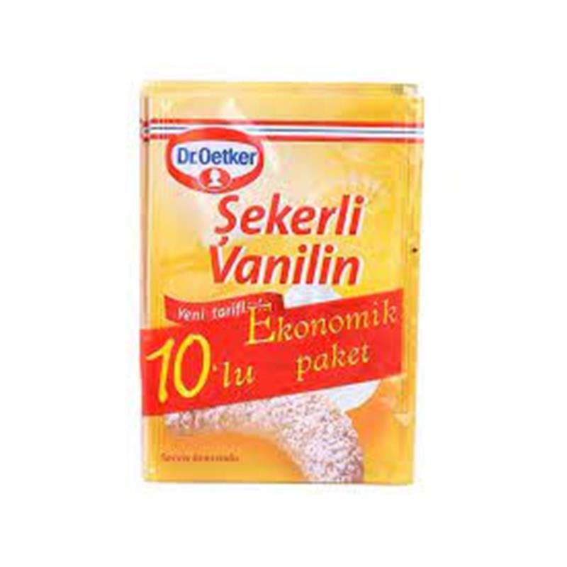 DR.OETKER ŞƏKƏRLİ VANİL 10-LU PAKET 50GR