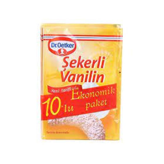 DR.OETKER ŞƏKƏRLİ VANİL 10-LU PAKET 50GR