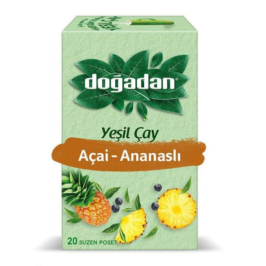 DOĞADAN AÇAİ ANANASLI YAŞIL ÇAY 1.75G