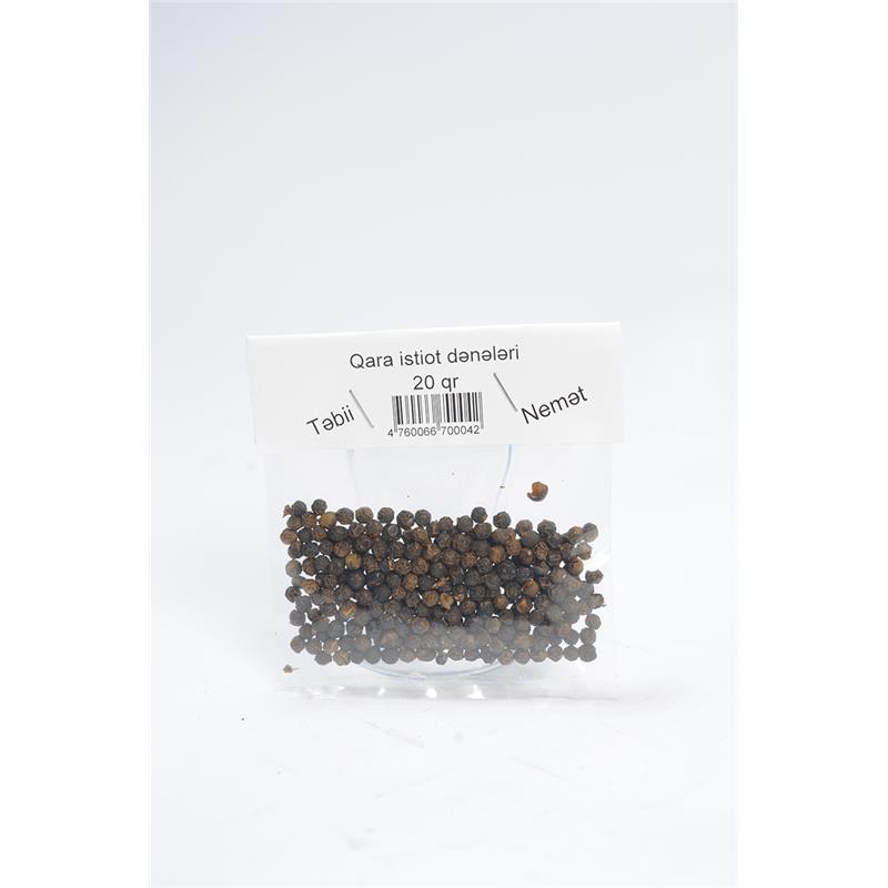 NEMƏTOVA QARA İSTİOT 20 Q DƏNƏVƏR