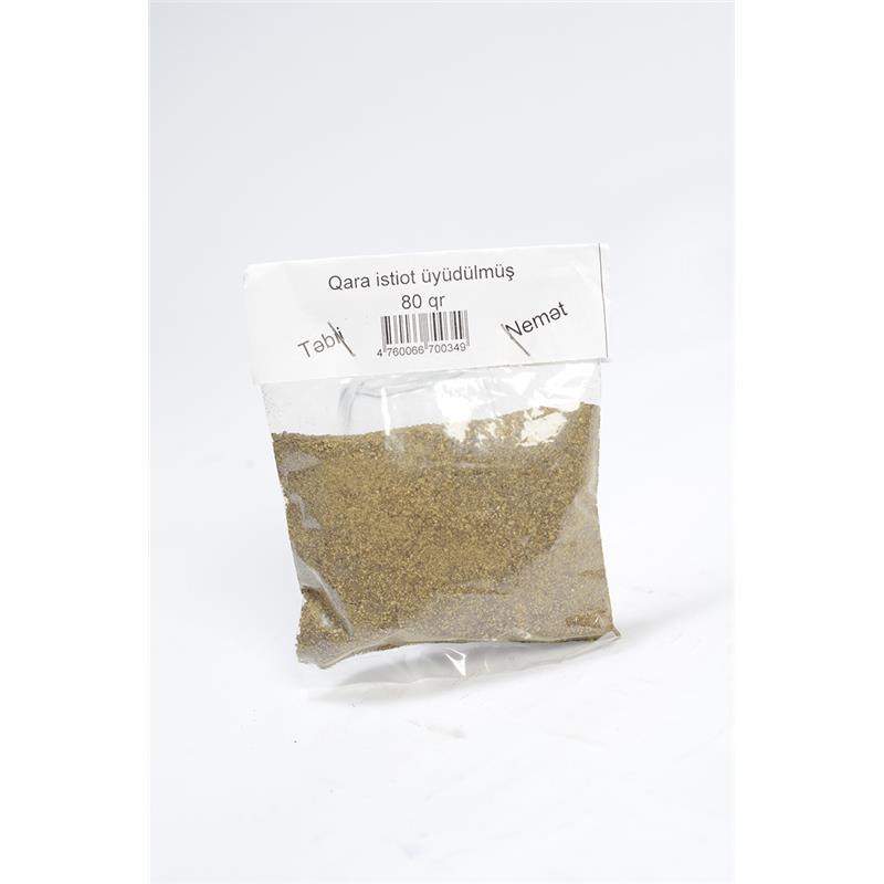 NEMƏTOVA QARA İSTİOT 80 Q ÜYÜDÜLMÜŞ