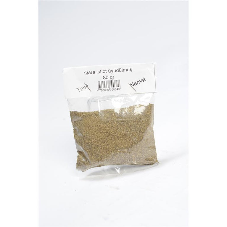 NEMƏTOVA QARA İSTİOT 80 Q ÜYÜDÜLMÜŞ