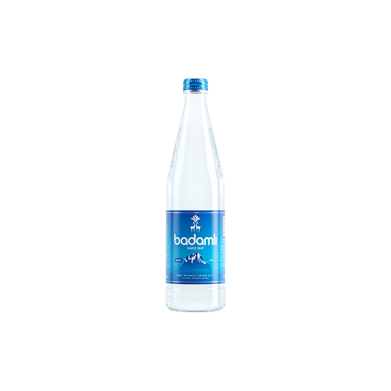 BADAMLI QAZSIZ SU 600ML ŞÜŞƏ