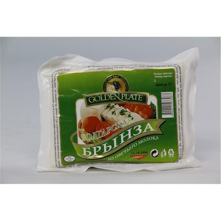 GOLDEN PLATE QOYUN PENDIRI BRINZA 400 GR