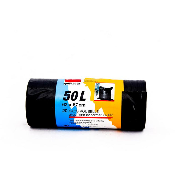 QUICKPACK ZİBİL TORBASI 62X67 SM İPSİZ 2