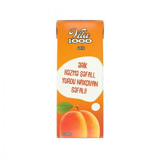 VITA1000 M.ŞİRƏSİ 200 ML ƏRİK TP