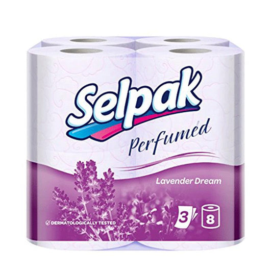 SELPAK TUALET KAĞIZI JASMİN 8 Lİ 3QAT