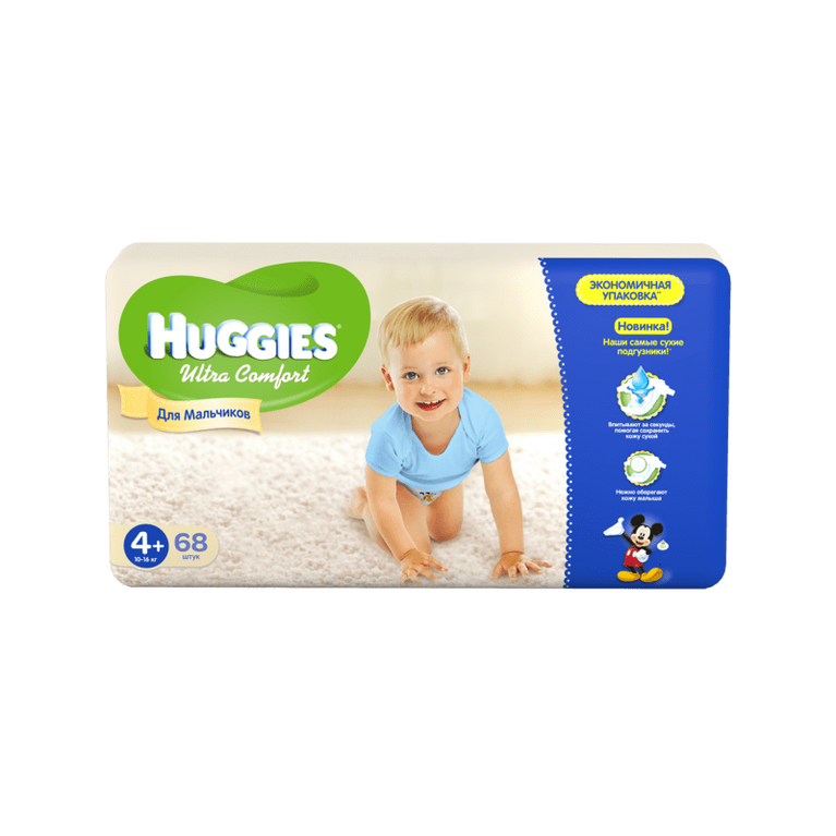HUGGIES UC GIGA OGLAN N4+ 68AD