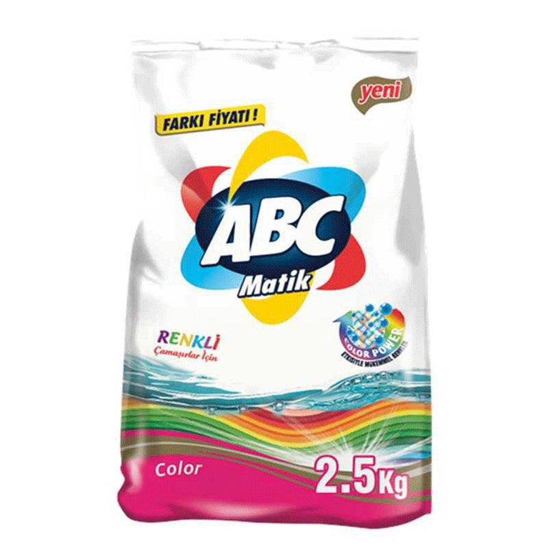ABC YUYUCU TOZ 2.5 KQ RƏNGLİ