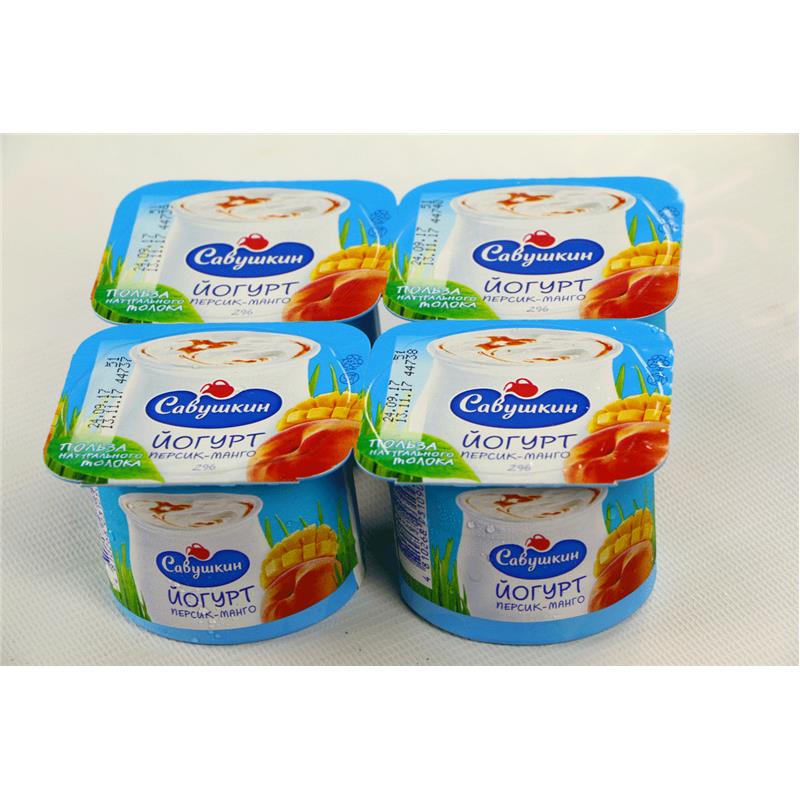 SAVUŞKİN ŞAFTALI MANQO YOĞURT 2% 120GR