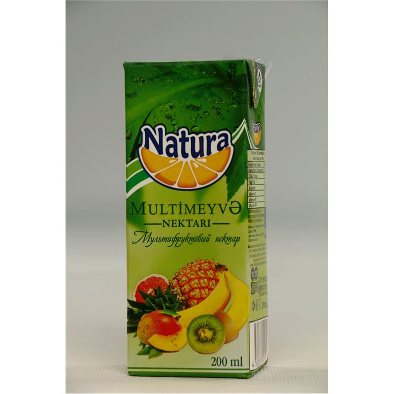 NATURA M.ŞİRƏSİ 200 ML MULTİVİTAMİN TP – Bazarstore