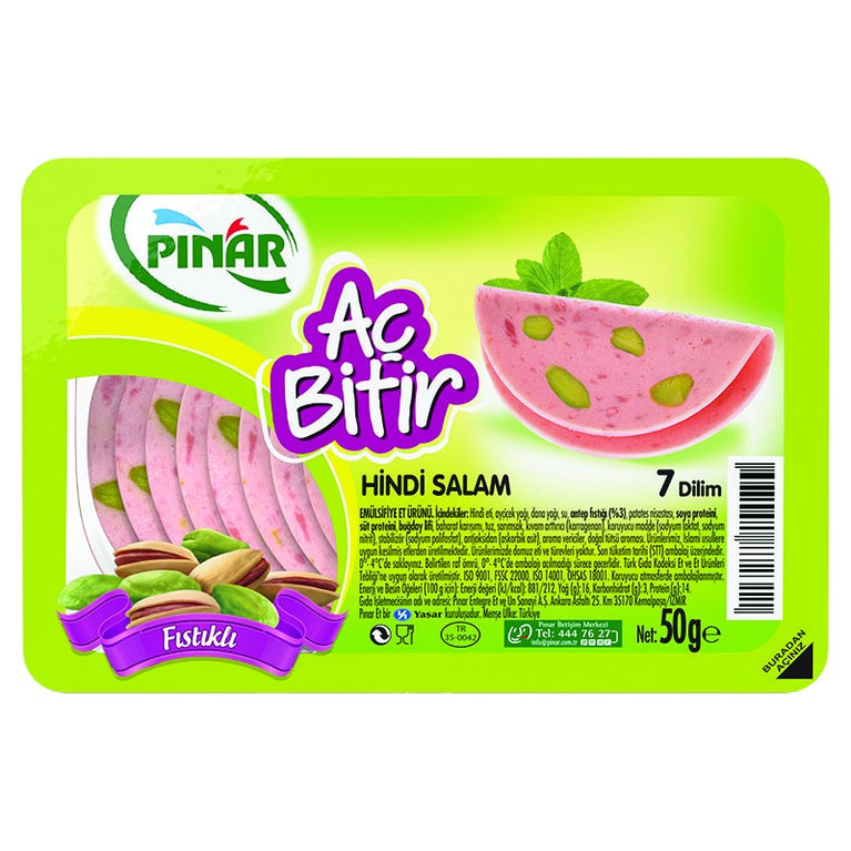 PINAR KOLBASA 50 Q AC BİTİR HİNDİ FISTIQ