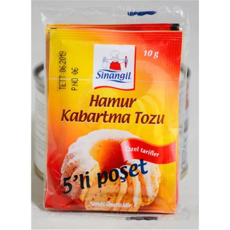 SİNANGİL 5Lİ XƏMİR QABARTMA TOZU 10 Q