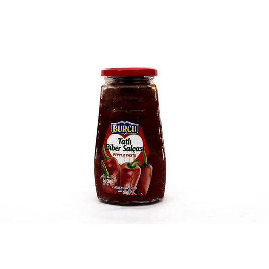 BURCU BIBER SALCASI TATLI 600 GR