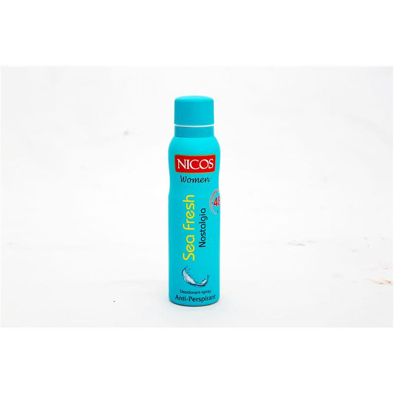 NICOS DEZODORANT QADIN 150 ML SEA FRESH