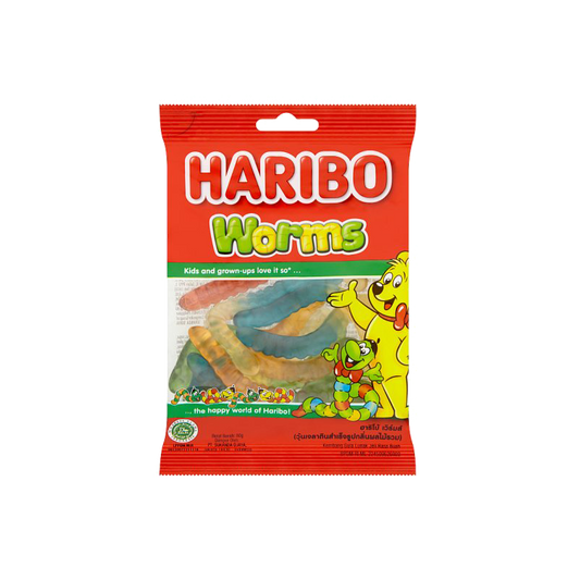 HARIBO WORMS JELIBON 80 GR