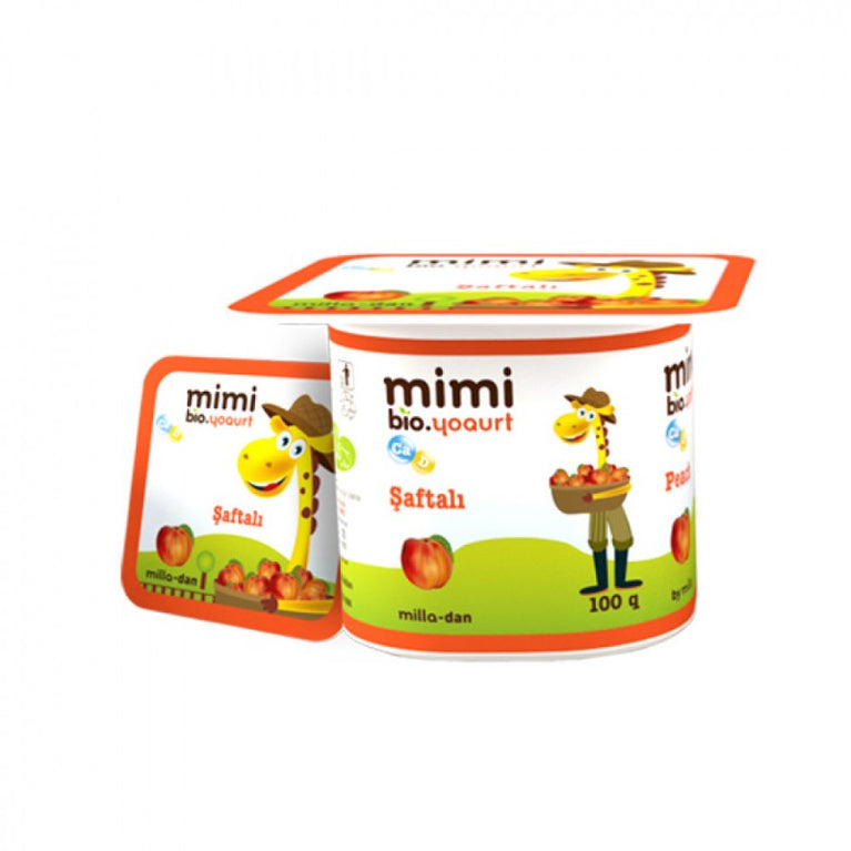 MILLA MIMI 100 GR YOQURT SAFTALI