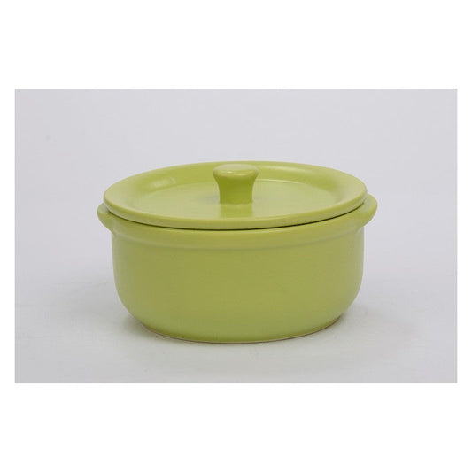 KERAMİKA MİNİ QAPAQLI SAXLAMA QABI 14CM