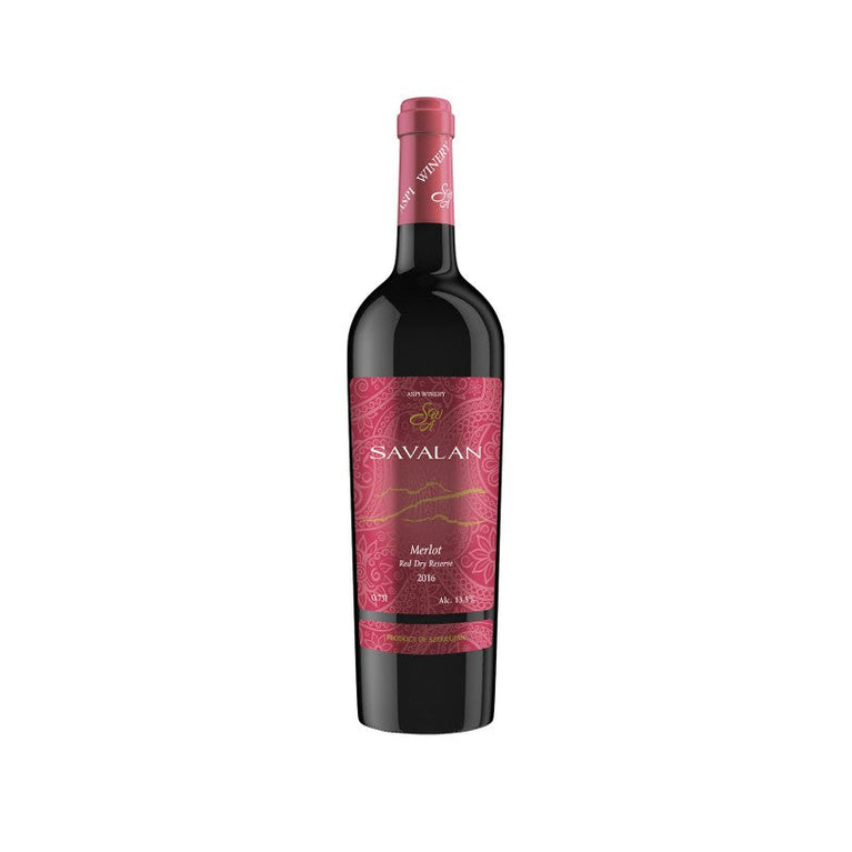 SAVALAN ŞƏRAB 750 ML MERLOT DRY RESERVE