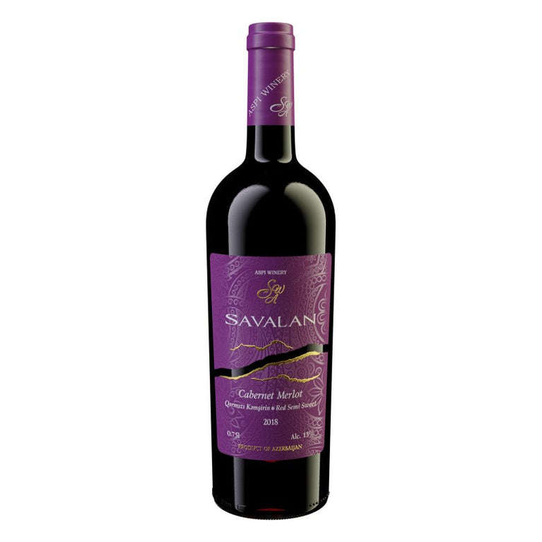 SAVALAN ŞƏRAB 750 ML CABARNET MERLO KƏMŞ