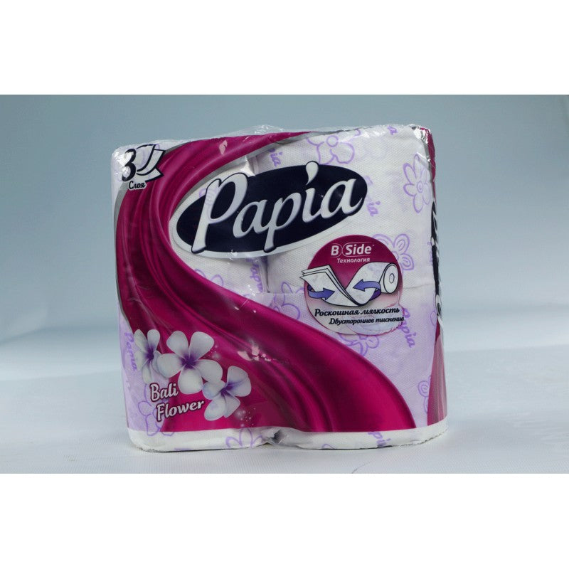 PAPIA TUALET KAĞIZI BALI ÇİÇƏYİ 4 LÜ 3QA