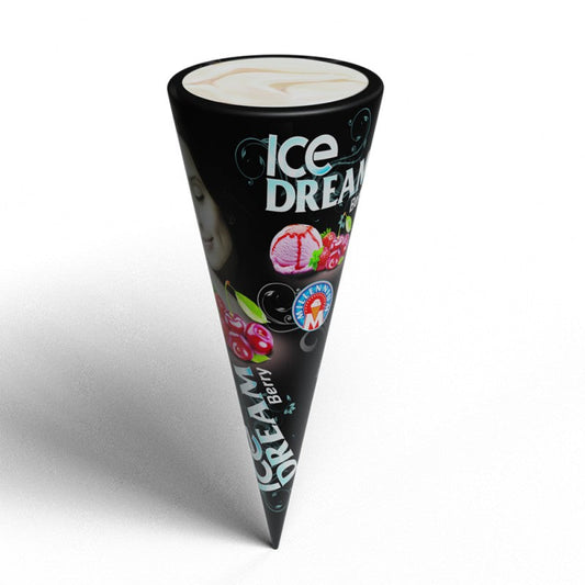 MİLLENİUM KORNET PLOMBİR QƏHVƏLİ DONDURM