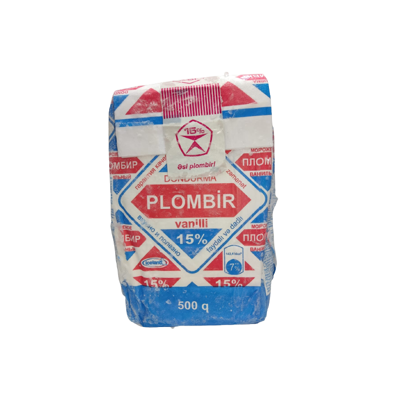 ICELAND DONDURMA 500 GR 15% VANILLI